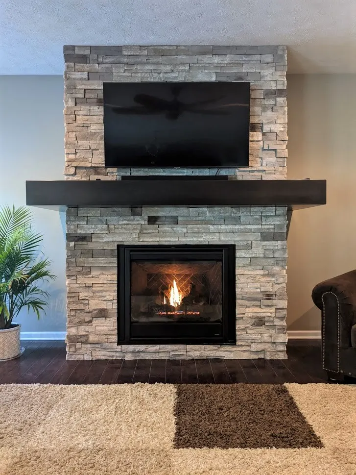 Fireplace – Olmsted Falls, OH — photo 1