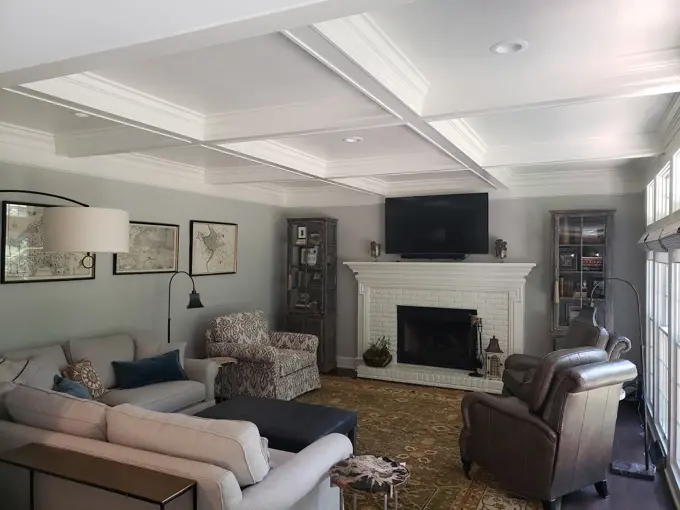 Coffered Ceiling – Avon Lake, OH